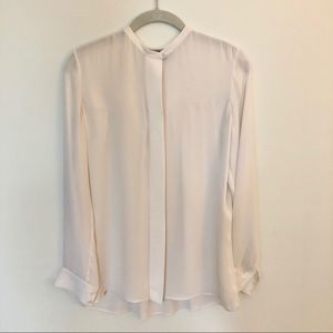Vince Silk Ivory Blouse
